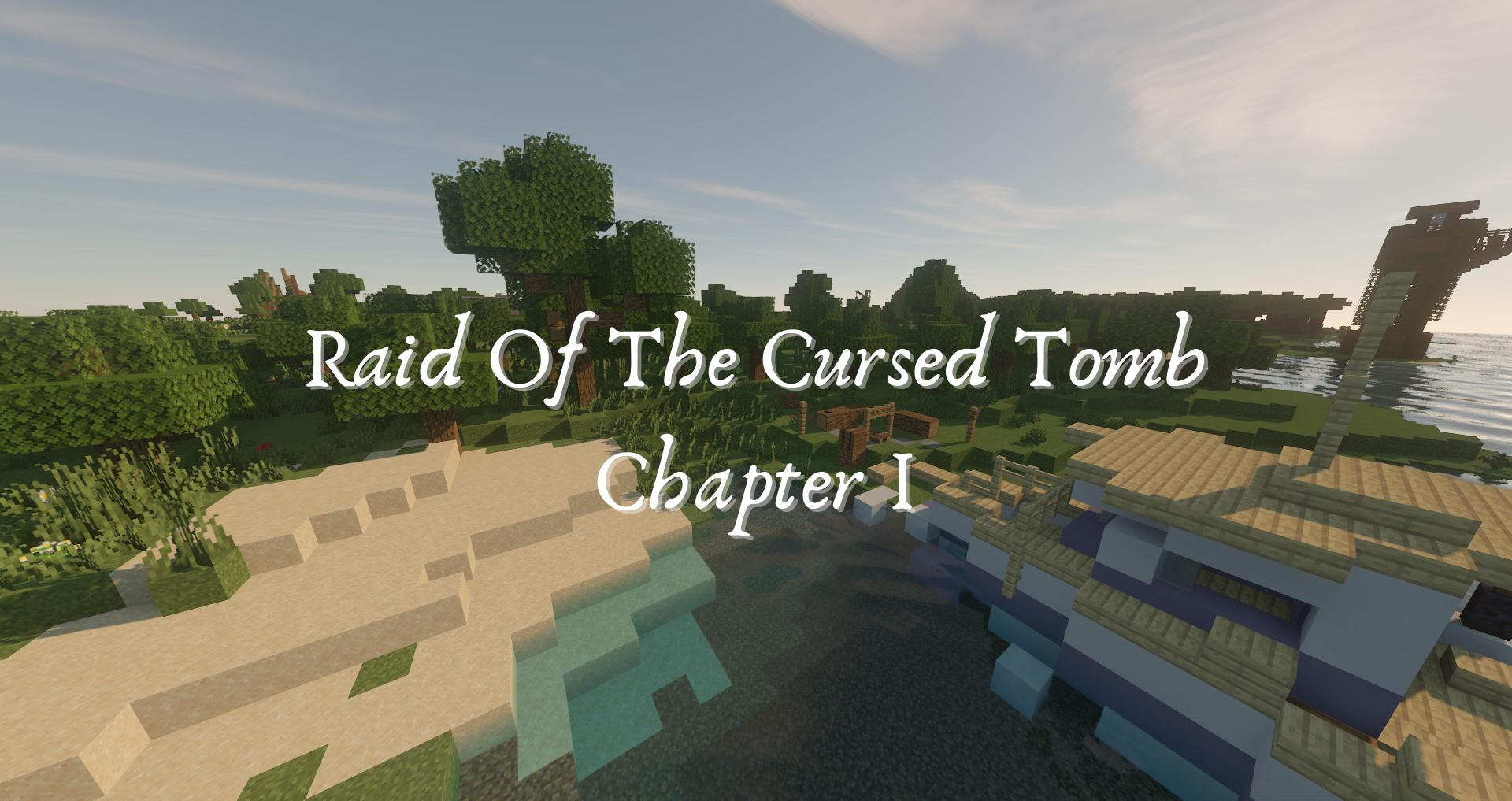 Descarca Raid of the Cursed Tomb: Chapter I pentru Minecraft 1.16.3